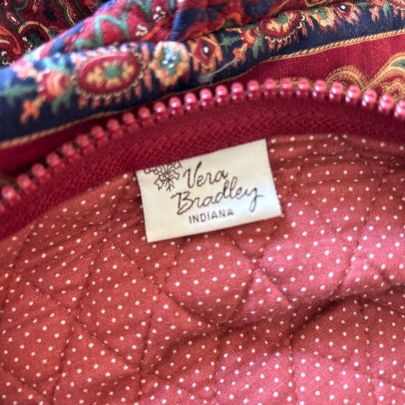Paisley duffel bag- Vera Bradley 1987 Paisley - Picture 7 of 8